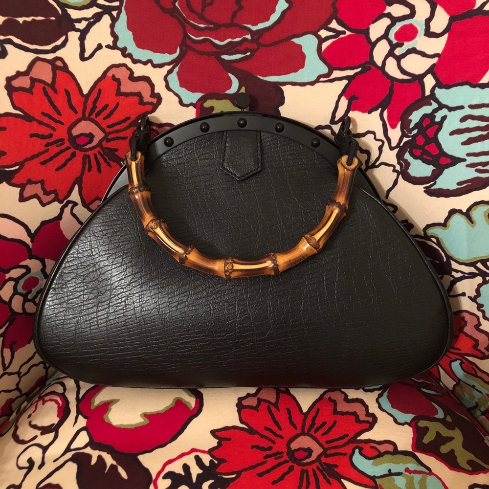 Vintage GUCCI  Bamboo Handle Bag